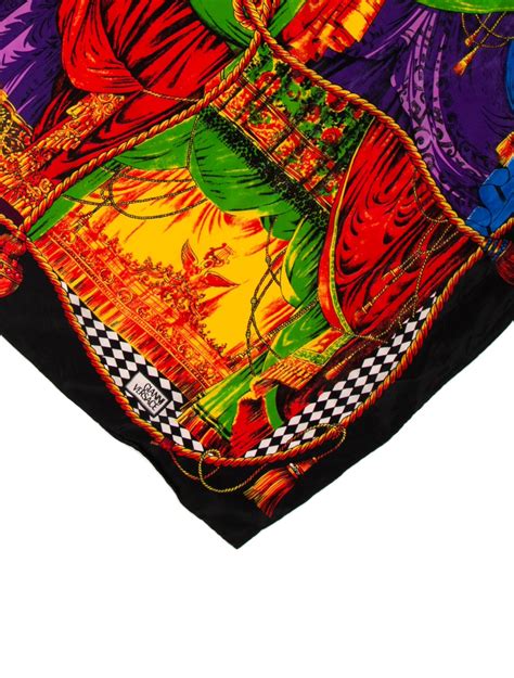 versace silk scarf antique|gianni Versace silk scarf.